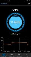 12V用 電圧計 Bluetooth 4.0 バッテリーモニターⅡ(iOS用)