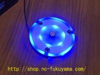 12V LED シーリングライト φ9cm 青/電球色